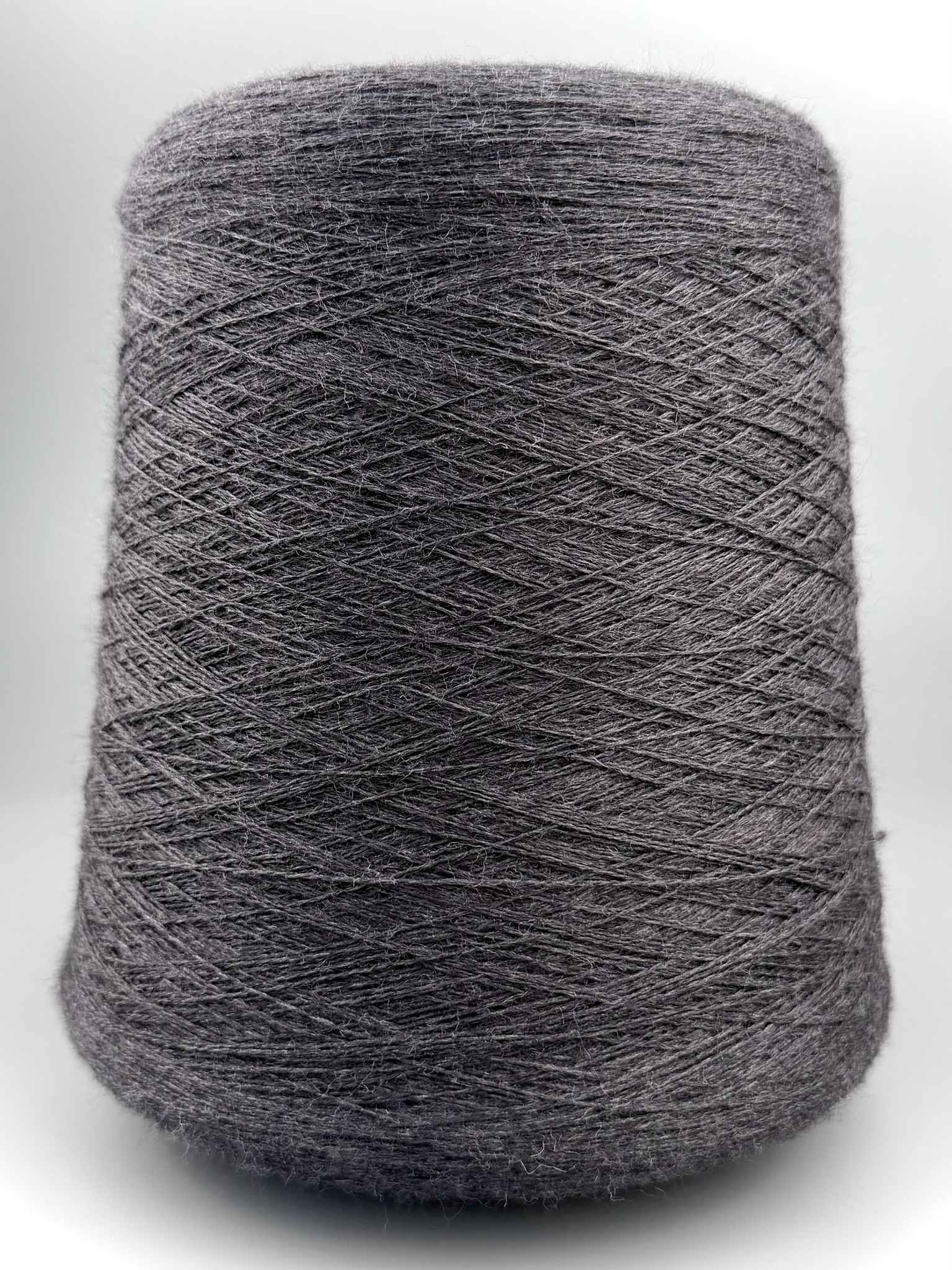 Zegna Baruffa Cashwool 2/30 – Extrafeines Merinogarn Dunkles Anthrazit meliert 420964 foto 2